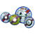 CGW Abrasives Depressed Center Wheel, 7 in Dia, 1/8 in Thick, Hardness Grade R, 24 Grit (10 EA / BOX)