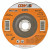 CGW Abrasives Flap Disc, A3 Aluminum Oxide, Regular, 4-1/2 in dia, 40 Grit, 7/8 Arbor, 13300 rpm, Type 27 (10 EA / BOX)