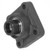 Hub City FB220DRW X 2 FLANGE BLOCK BALL BEARING ; 2" BORE 4 BOLT DUCTILE IRON HOUSING