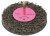 EZ Strip Wheels, Non-Woven, 3 in, 10,500 rpm, Silicon Carbide, Black, Single (10 EA / BX)