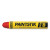 Markal F Paintstik Solid Marker, 11/16 in dia x 4-3/4 in L, Fluorescent Red (12 MKR / DOZ)