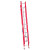 Louisville Ladder FE3200 Series Fiberglass Channel Extension Ladder, 20 ft, Class IA, 300 lb (1 EA / EA)
