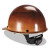 Skullgard Caps with Fas-Trac Suspension, Fas-Trac Ratchet, Cap, Natural Tan (1 EA)