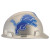 MSA Officially-Licensed NFL V-Gard Helmets, 1-Touch, Detroit Lions Logo (1 EA/DZ)