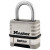 ProSeries Resettable Combination Padlock, 5/16 in dia x 1 in W x 1-1/16 in H Shackle, Stainless Steel, Boxed (1 EA)