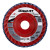 Carborundum Medalist YP 2788 R Flap Discs, Type 27, 4 1/2 x 7/8 in, 80 Arbor, 33,300 rpm (10 EA / PK)