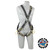 Delta Cross Over Style Welder's Positioning/Climbing Harnesses, X-Small (1 EA)