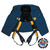 Delta Non-Reflective Workvest Harness w/Tongue Buckle Leg Straps,Back D-Ring, XL (1 EA)