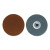 Ceramic fX QC-T2, Aluminum Oxide, 3 in Dia., 60 Grit (1 EA)