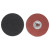 Merit Abrasives Silicon Carbide Cloth Discs-Type II, Silicon Carbide, 2 in Dia., 60 Grit (100 EA / PK)