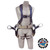 ExoFit Tower Climbing Harnesses, Back/Front/Side D-Rings, Small, Quick Connect (1 EA)