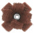 Merit Abrasives Cross Buffs, Very Fine, Aluminum Oxide (1 EA / EA)