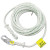 Rope Lanyard, 50 ft, Harness; Anchorage Connection, Locking Snap/Choke-Off Loop (1 EA)