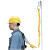 Rope Grabs, 4 ft, 310 lb, Yellow (1 EA)