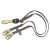 EZ-Stop WrapBax 100% Tie-Off Shock Absorb Lanyard, 6 ft, Snap Hook, 310lb Cap (1 EA)