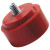 NUPLAFLEX Soft Face Hammer Striking Tips, 2 in, Red, Medium (2 EA / BOX)