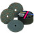 Norton Gemini Type 1 Reinforced Cut-Off Wheel, 2 in dia, 1/16 in Thick, 1/4 in Arbor, 36 Grit, Aluminum Oxide (25 EA / CTN)