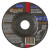Norton Gemini Cut-Off Wheel, Type 27, 4-1/2 in dia, 1/4 in Thick, 7/8 in Arbor (25 EA / BX)