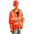 Class 3 Mesh Vests with 3M Scotchlite Reflective Tape, 2X-Large, Hi-Viz Yellow (1 EA)
