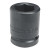 Proto Torqueplus Metric Impact Sockets 1 in, 1 in Drive, 19 mm, 6 Points (1 EA / EA)
