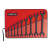 Proto Protoblack Open End Wrench Sets, 10 Pc, Black Oxide, Inch (1 SET / SET)