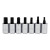 Proto 7 Piece Metric Short Hex Bit Socket Sets, 3/8 in (1 SET / SET)
