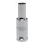 Proto Tether-Ready Drive Deep Sockets, 3/8 in Drive, 5/16 in, 2 1/8 in L, 12 Points (1 EA / EA)