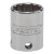 Proto Tether-Ready Drive Deep Sockets, 3/8 in Drive, 18 mm, 1 3/16 in L, 12 Points (1 EA / EA)