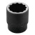 Proto Torqueplus Metric Impact Sockets 1/2 in, 1/2 in Drive, 32 mm, 12 Points (1 EA / EA)