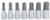 Stanley Products Hex Bit Socket Sets, 1/2 in Drive, Inch (1 EA/EA)