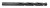 Irwin Heavy Duty Black Oxide High Speed Steel Jobber Length Drill Bit, 13/32", Bulk (6 BIT / CTN)