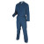 Flame Resistant Coverall, Royal Blue, 40 (1 EA)