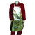 Aluminized Fabric Aprons, 24 in X 36 in, Aluminized Rayon (1 EA)