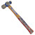 Commercial Ball Pein Hammer, Hickory Handle, 12 in, Forged Steel 12 oz Head (1 EA)