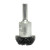 Weiler Stem-Mounted Circular Flared End Brushes, Stainless Steel, 25,000 rpm, 1" x (1 EA / EA)