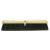 Weiler Horsehair/Tampico Medium Sweep Brushes, 36 in Hardwood Block, 3 in Trim, BK (1 EA / EA)