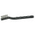 Weiler Small Hand Scratch Brushes, 7 1/2 in, Stainless Steel Wire, Plastic Handle (36 EA / CA)
