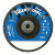 Weiler Tiger Big Cat High Density Flap Disc, 7 in dia, 40 Grit, 5/8 in-11, 8600 RPM, Type 27 (1 EA / EA)