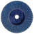 Weiler Big Cat High Density Angled Style Flap Discs, 3 in, 80 Grit, 20,000 rpm (10 EA / BX)