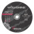 Weiler Wolverine AO Flat Type 1 Cutting Wheel, 4 in Dia, 1/8 Thick, 3/8 Arbor, 36 Grit (25 EA / BX)