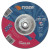 Weiler Tiger Grinding Wheels, 7 in Dia., 1/4 in Thick, 24 Grit, Aluminum Oxide (10 EA / BX)
