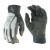 Extreme Work MultiPurpX Gloves, Large, Black/Gray, Hook and Loop (1 PR / PR)