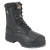 45 Series Leather 9 in Lace-Up Composite Toe Boots, Size 7.5, Black (1 PR / PR)