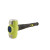 B.A.S.H Unbreakable Handle Sledge Hammer, 8 lb Soft-Face Head, 24" Ergo Handle (1 EA)