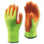 Hi-Viz Latex Coated Gloves, X-Large, Fluorescent Yellow/Orange (1 DZ / DZ)