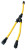 CCI Adapters, 5-Outlet Inline Adapter, 5 Outlets, Yellow (5 EA/EA)