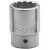 Wright Tool 3/4" Dr. Standard Sockets, 3/4 in Drive, 2 3/16 in, 12 Points (1 EA / EA)