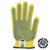GoldKnit Medium Weight Gloves, Size 9, Yellow (12 PR / DZ)