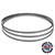 Band Saw Blades, 24 TPI, 44 7/8 in Cut Length (100 EA / BX)