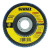 DeWalt 4" X 5/8" 60 GRIT ZIRCONIA FLAP DISC WHEEL (10 EA / BOX)